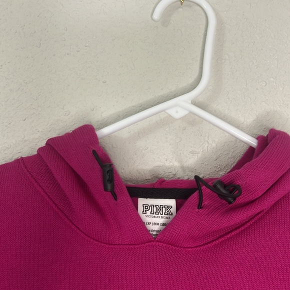 PINK Cropped Hoodie - Picture 4 of 5